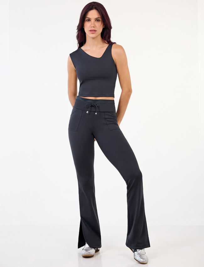 Fold Flare Pant