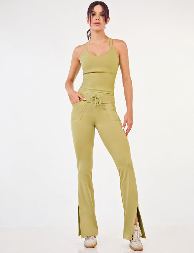 Fold Flare Pant